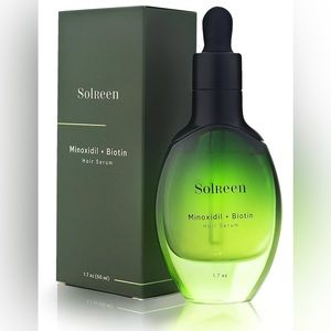 Solreen Women's Hair Growth Serum. Includes Derma Roller